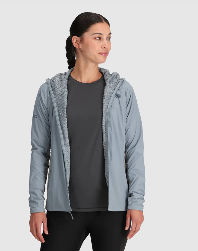 【美品】S.I.O　MIDLAYER INSULATED JACKET　M　水色 Synthetic Midlayer Jacket Review